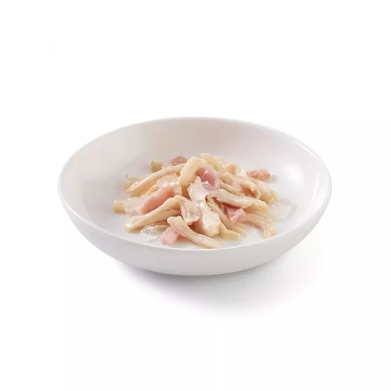 SCHESIR en gelatina pollo con jamón - Comida húmeda para gatos - 50 g