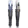 Patchsee TP-6A-U/9 Cable de red Ethernet Negro