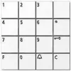 Siedle COM 611-02 W - teclado - blanco - Siedle - 140 mA - 99 mm - 27 mm (200036516-00)