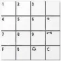 Siedle COM 611-02 W - teclado - blanco - Siedle - 140 mA - 99 mm - 27 mm (200036516-00)