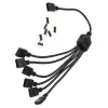 Cable divisor RGB EK Water Blocks EK-D-RGB cable divisor D-RGB de 6 vías