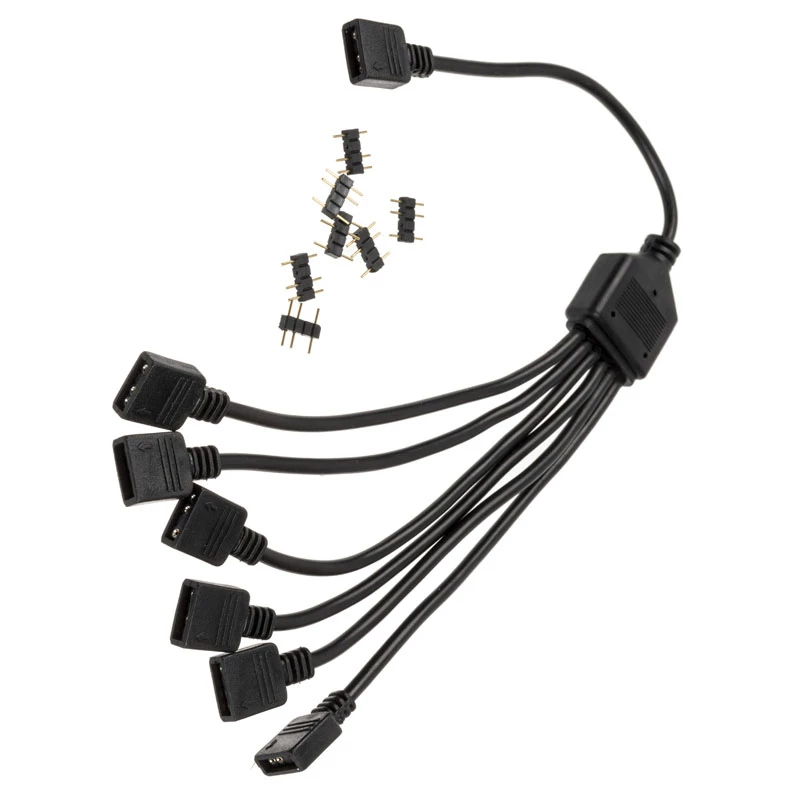 Cable divisor RGB EK Water Blocks EK-D-RGB cable divisor D-RGB de 6 vías