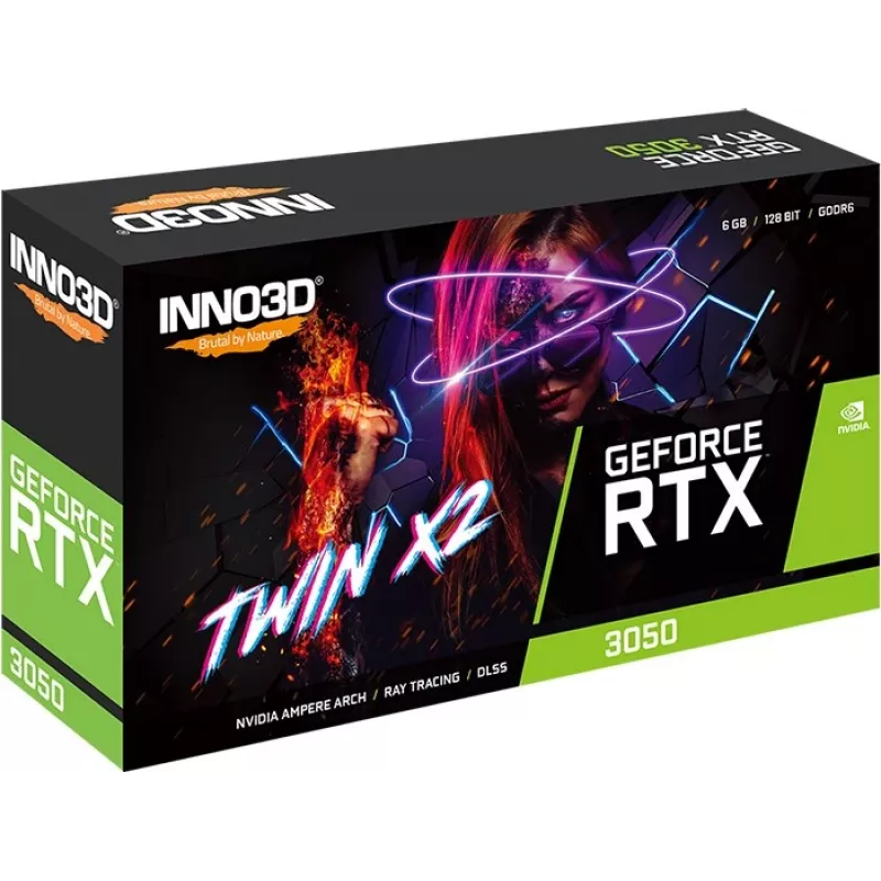Tarjeta gráfica Inno3D GeForce RTX 3050 6 GB GDDR6