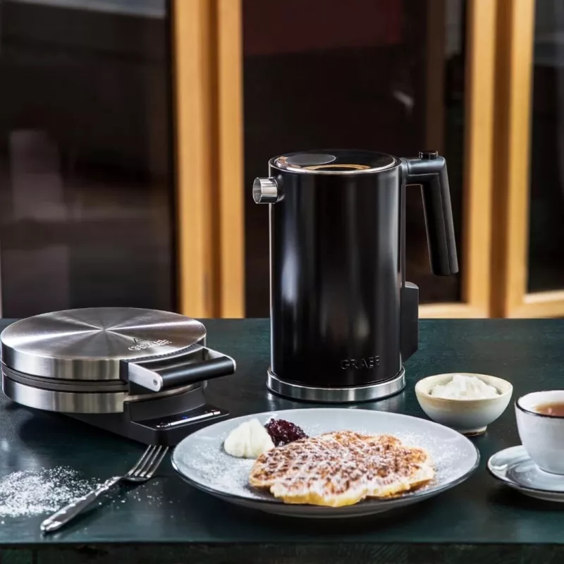 Graef WA 80 gofrera, 900 W, plateada