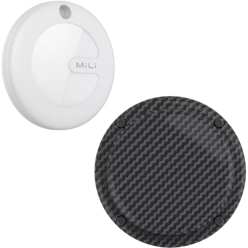 Rastreador MiTag adhesivo certificado por Apple TerraTec Ultron 463541 — compatible con Apple «Buscar», etiqueta adhesiva compacta