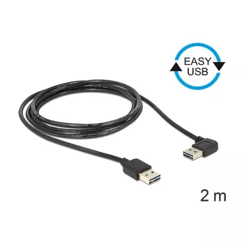 Cable USB DeLOCK 85557 USB 2.0 2 m negro