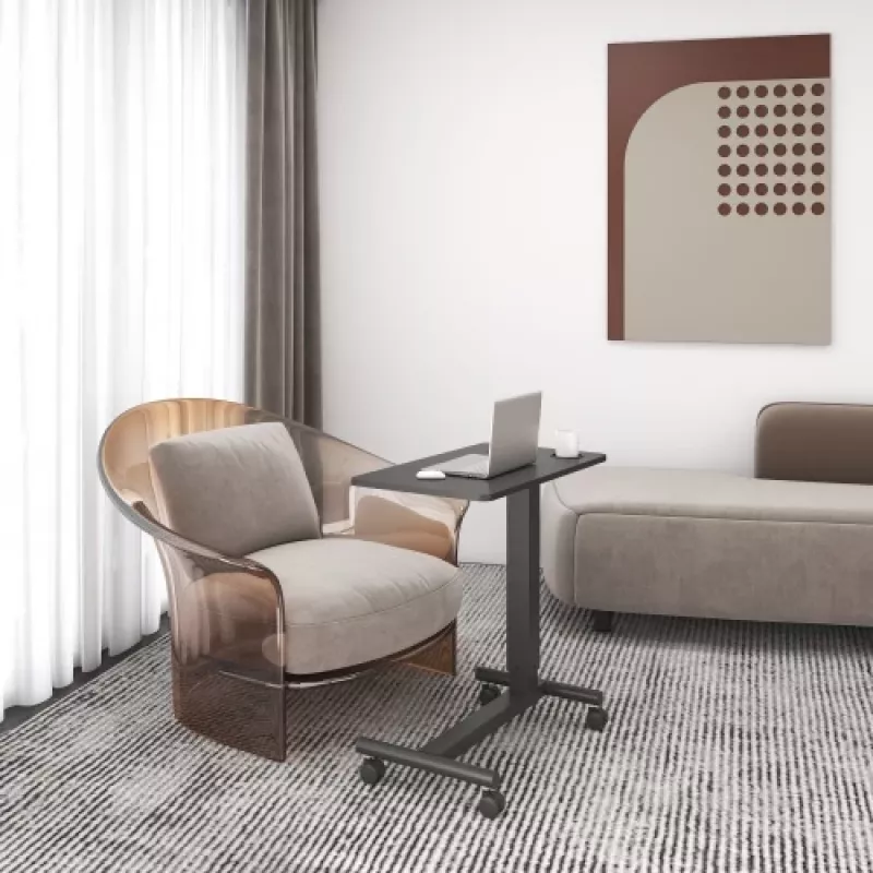 Mesa regulable en altura up up Forseti B-1-20TMF negra – mesa de trabajo regulable en altura