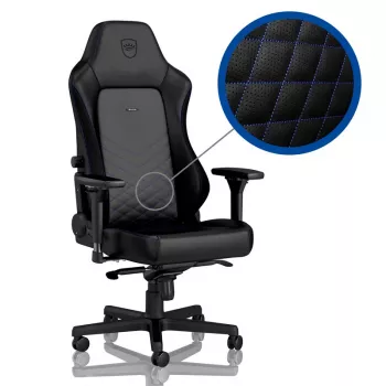 Silla gaming noblechairs HERO - negro/azul