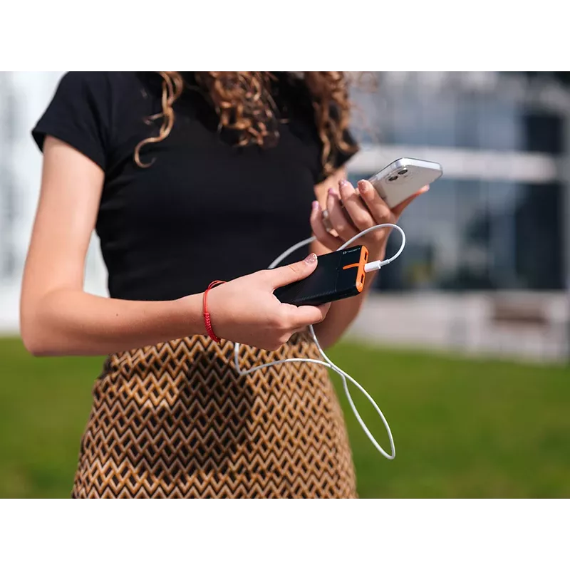 PowerBank EnerGo 10000 mAh negro-naranja