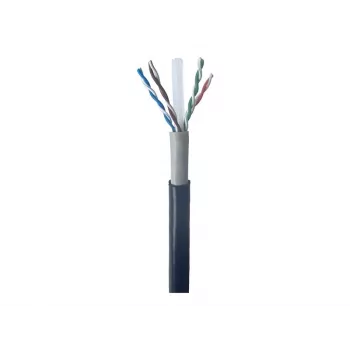Gembird CAT6 UTP cable LAN exterior macizo 305 m negro