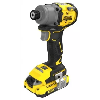 Atornillador eléctrico STANLEY SFMCF830D2K-QW 18 V Li-Ion, 2 Ah x2, 3 velocidades, 203 N·m, 3200 rpm, LED, empuñadura de pistola