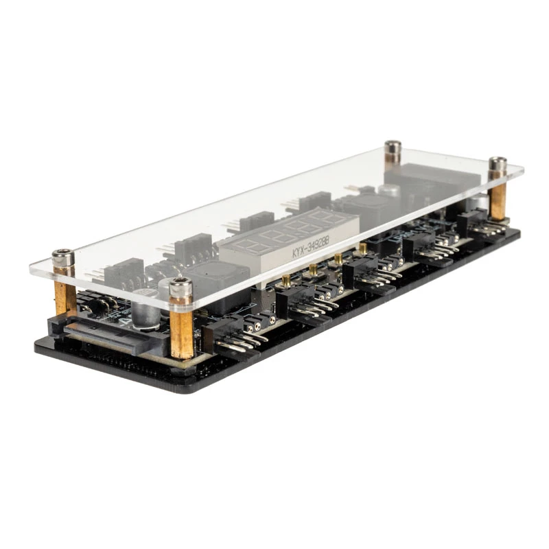 Controlador de ventiladores Lamptron LP801 con pantalla