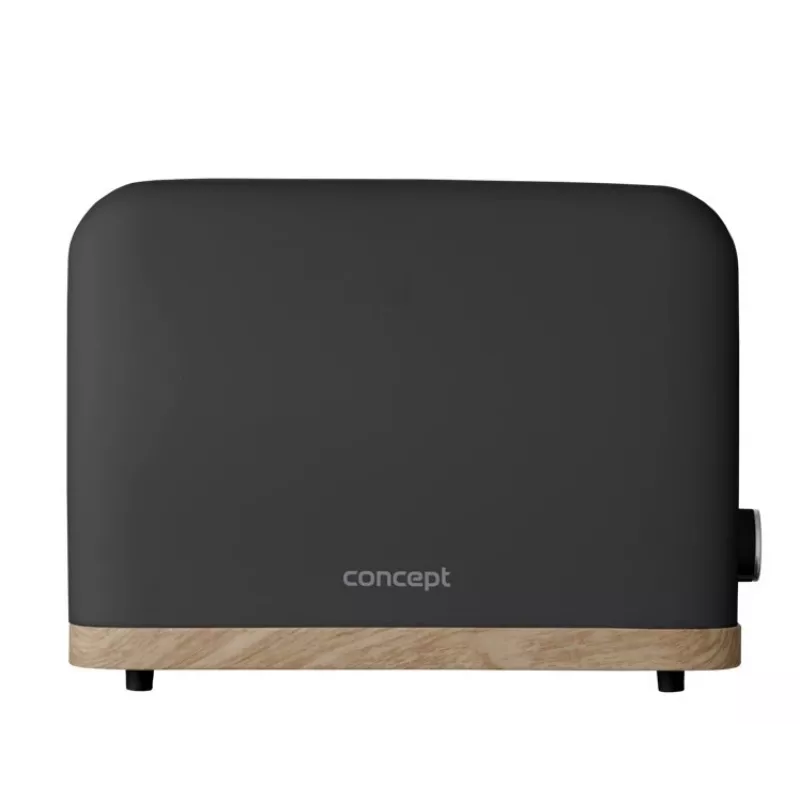 Tostadora Concept Elwood TE2016, 2 rebanadas, negra