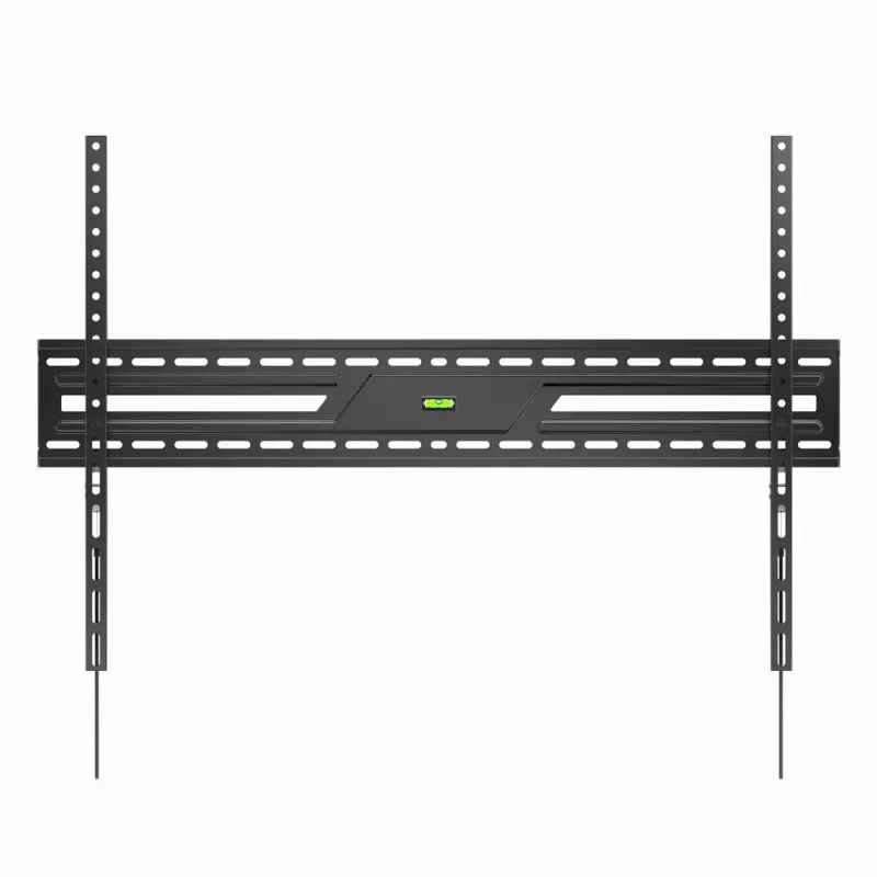Soporte de pared fijo para TV GEMBIRD WM-100F-01 para pantallas de 43–100 pulgadas, acero, carga máx. 75 kg, VESA 75x75–900x600