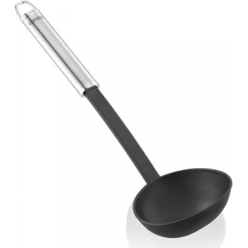 Cucharón Leifheit 24057 negro acero inoxidable