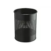 Papelera resistente - Redonda - 15 L - Acero