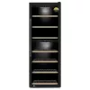 Caso | Smart Wine Cooler | WineExclusive 126 | Clase de eficiencia energética G | Vinoteca | De pie | Capacidad de botellas 126 botellas | Tecnología de refrigeración tecnología de compresor | Negro