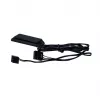 Lian Li UNI FAN SL Wireless LCD 120 12RSLLCD1W1B Reverse Blade ventilador de caja, 120 mm, ARGB, PWM, negro
