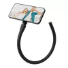 Soporte de teléfono flexible Telesin P3-FM-01 — ángulo ajustable, ligero, negro