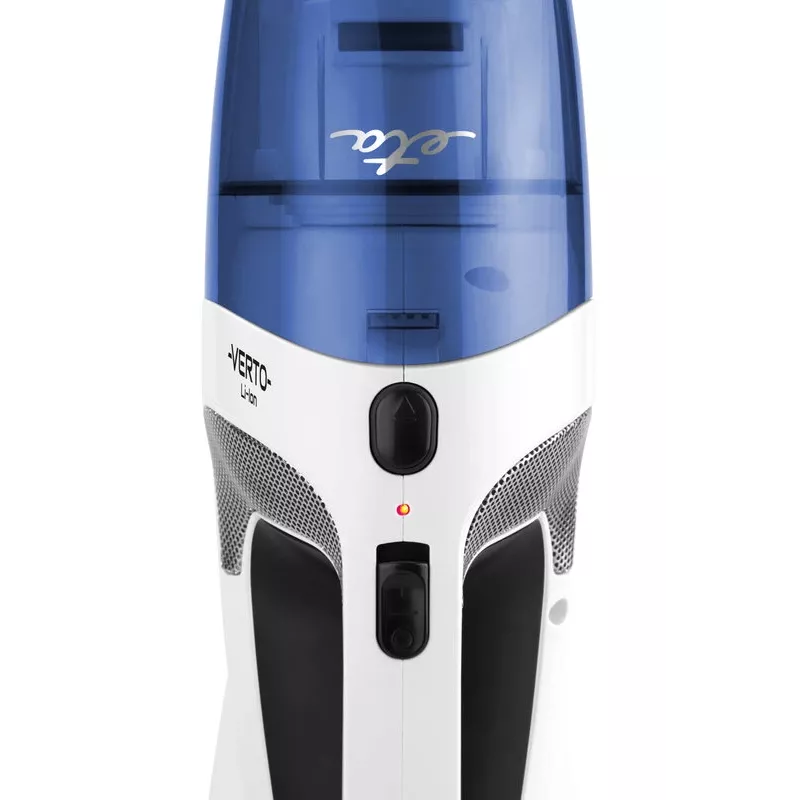 ETA Verto ETA144290000 aspirador de mano sin cable, 7,2 V, en seco y húmedo, HEPA, 0,5 l, autonomía de 15 min, blanco/azul