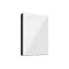 WD My Passport WDBR9S0060BWT - disco duro - cifrado - 6TB - externo (portátil) - USB 3,2 Gen 1 - AES de 256 bits - blanco (WDBR9S0060BWT-WESN)