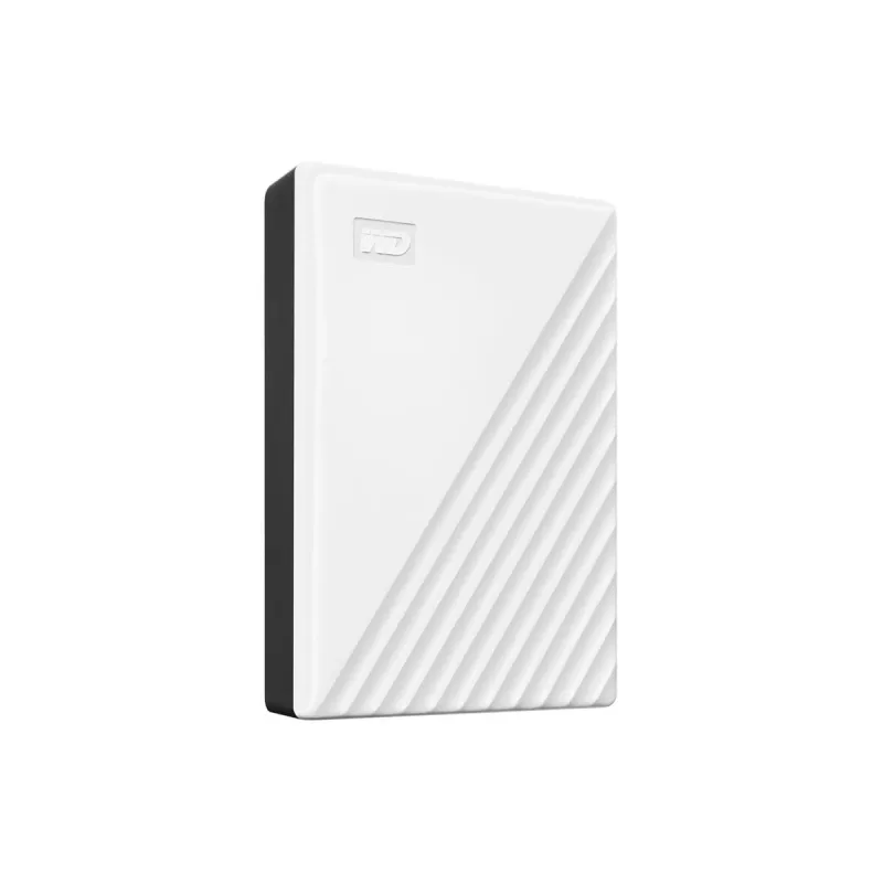 WD My Passport WDBR9S0060BWT - disco duro - cifrado - 6TB - externo (portátil) - USB 3,2 Gen 1 - AES de 256 bits - blanco (WDBR9S0060BWT-WESN)