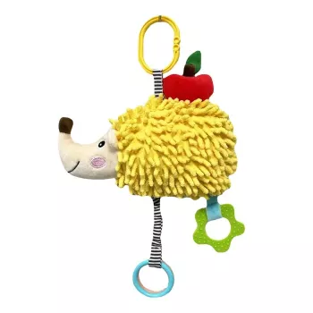 Caja de música TULILO Hedgehog 9397, 18 cm juguete musical de cuerda para la habitación infantil