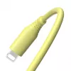Cable USB a Lightning Tellur T-MLX46884 3A 1m Amarillo