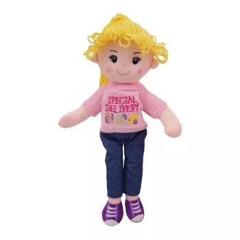 TULILO Olivia muñeca de tela 40 cm – juguete de tela suave, apto para niños