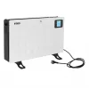 Convector eléctrico NOVEEN CH8000 — 2000 W, 3 niveles de potencia, temporizador, mando a distancia, blanco