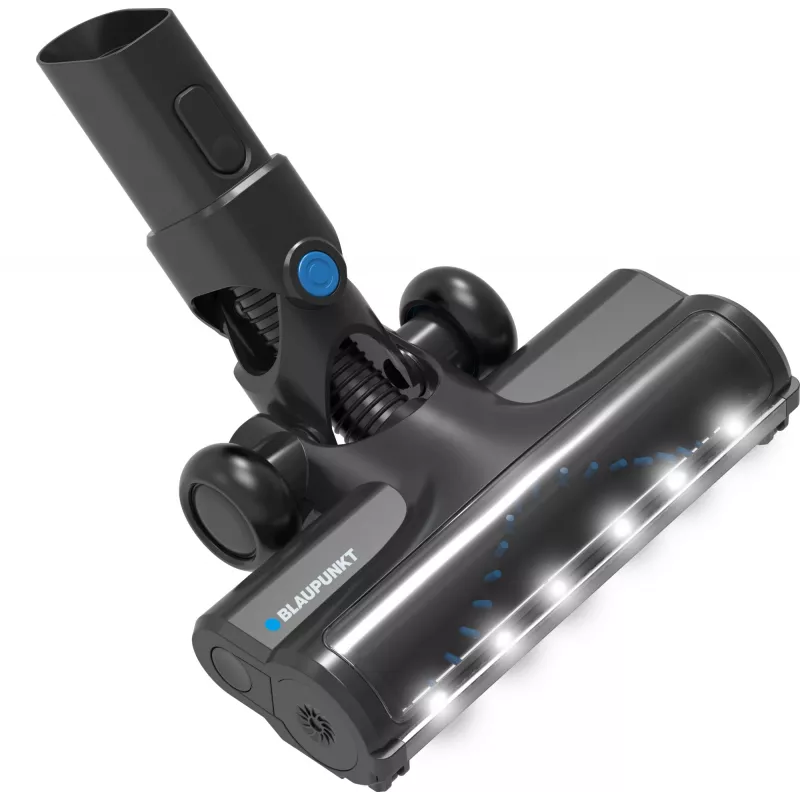 Blaupunkt VCH801 aspirador escoba sin cable, 25,2 V, motor sin escobillas de 300 W, ciclónico sin bolsa de 0,5 l, HEPA, LED, negro