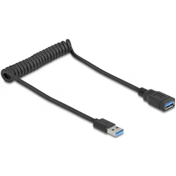 Cable USB DeLOCK 90367 0,6 m USB A negro