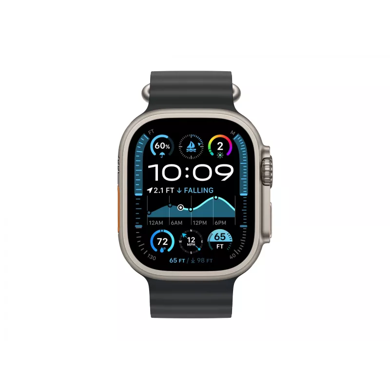 Apple Watch Ultra 2 GPS + Cellular 49mm Caja de titanio negro con Negro