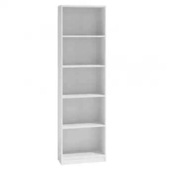 Estantería de oficina Topeshop R40 BIEL 5 baldas blanco