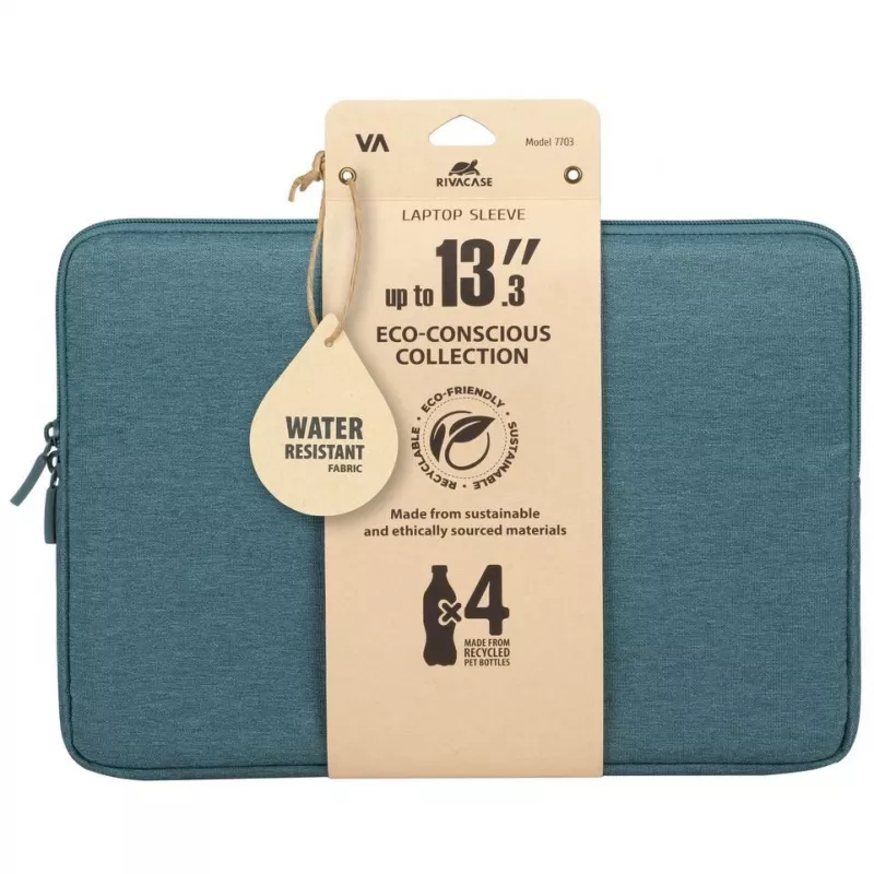 Funda tipo sleeve Rivacase Suzuka 7703 35,6 cm aqua
