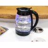 Lafe Essential XL CEG016 hervidor eléctrico de cristal, 2 l, 2200 W, negro