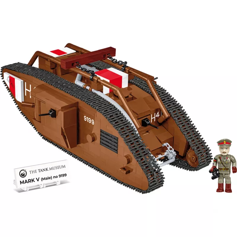 Set de construcción Cobi Building Blocks Mark V Male NO 9199 — 844 piezas