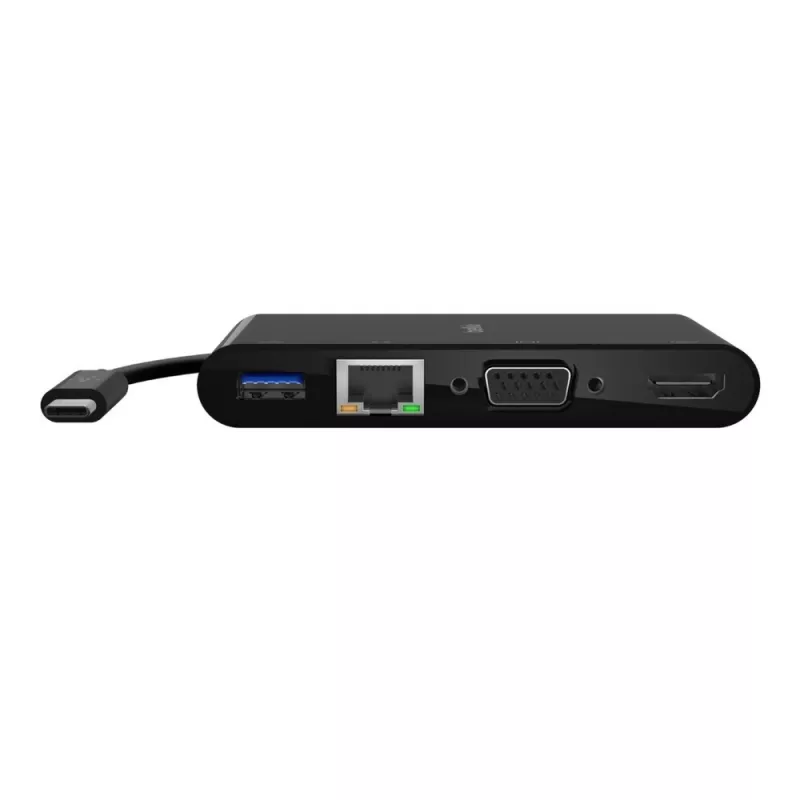Hub de interfaz Belkin AVC005BTBK USB 3.2 Gen 1 (3.1 Gen 1) Type-C negro