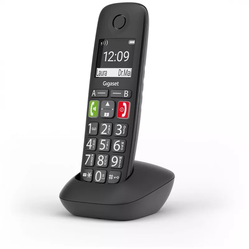 Gigaset Hearing Aid.DECT E290HX terminal inalámbrico adicional, negro