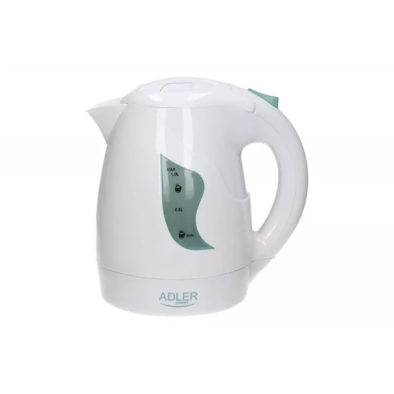 Hervidor de agua Adler AD 08 w 1 L 850 W blanco