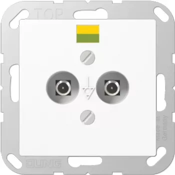 Toma de corriente JUNG A 565-2 WW