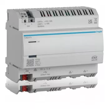 Servidor de visualización Hager TJAS471 easy KNX IoT — Hager TJAS471
