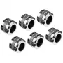 Conector Alphacool Eiszapfen Pro para tubo rígido 16mm G1/4, pack de 6 - cromado