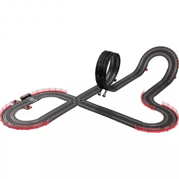 Circuito de slot CARRERA GO!!! Speed Zone Set — pista de carreras eléctrica modular