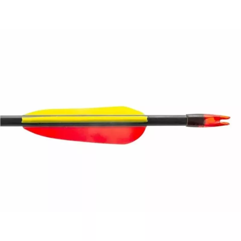Poe Lang D-055-B3 flechas de fibra de vidrio, 28 pulgadas, juego de 5