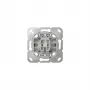 Pulsador basculante (impulso) Gira 315000 con contacto de cierre y base de conductor N