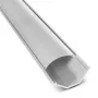 Maclean MCTV-575 cubrecables de suelo, 1,5 m, 43 x 23 mm, altura 23–32 mm, blanco, con cinta adhesiva