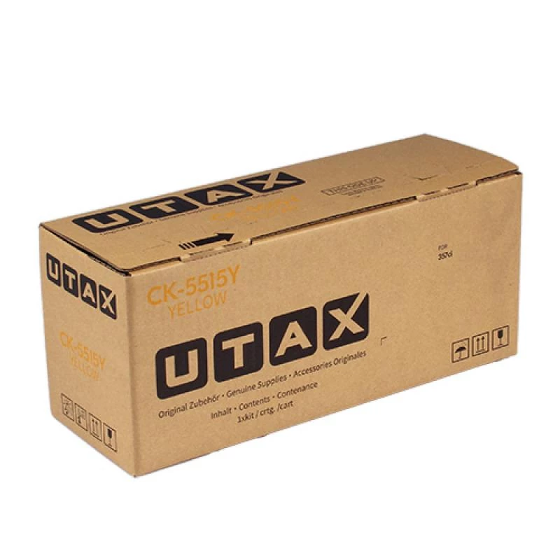 Tóner Utax Tóner CK-5515 CK5515 10000 páginas amarillo