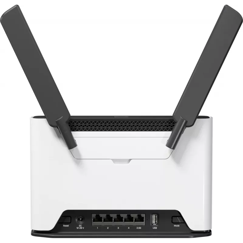 Router inalámbrico | MIKROTIK | Chateau LTE7 ax | Wi-Fi 6 (802.11ax) | Ranura para tarjeta SIM Sí | 3G Sí | 4 puertos LAN | Puerto USB Sí | G+5HAXD2HAXD-TC&R11E-LTE7