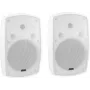 Omnitronic OD-8 altavoz de pared, 8 ohmios, blanco, 2 uds.